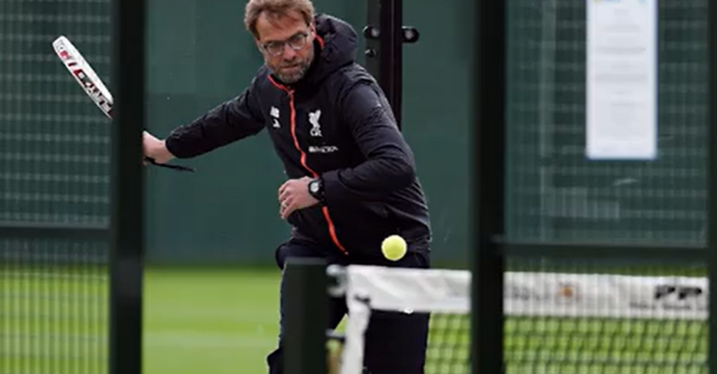 Diritto di Jurgen Klopp padel