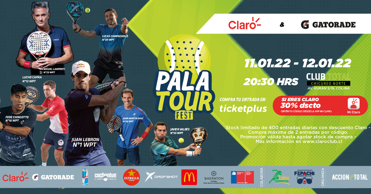 Pala Tour Fest: molto pesante in Cile!