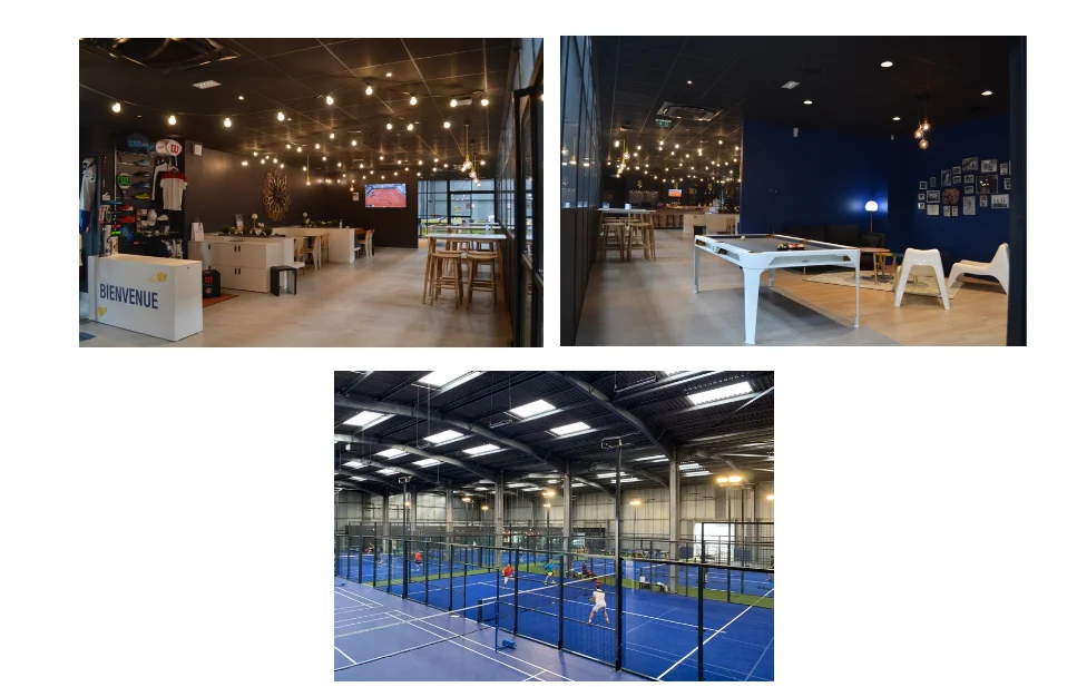 Screen PadelShot club house + terrains | Padel Magazine Screen PadelShot club house + terrains