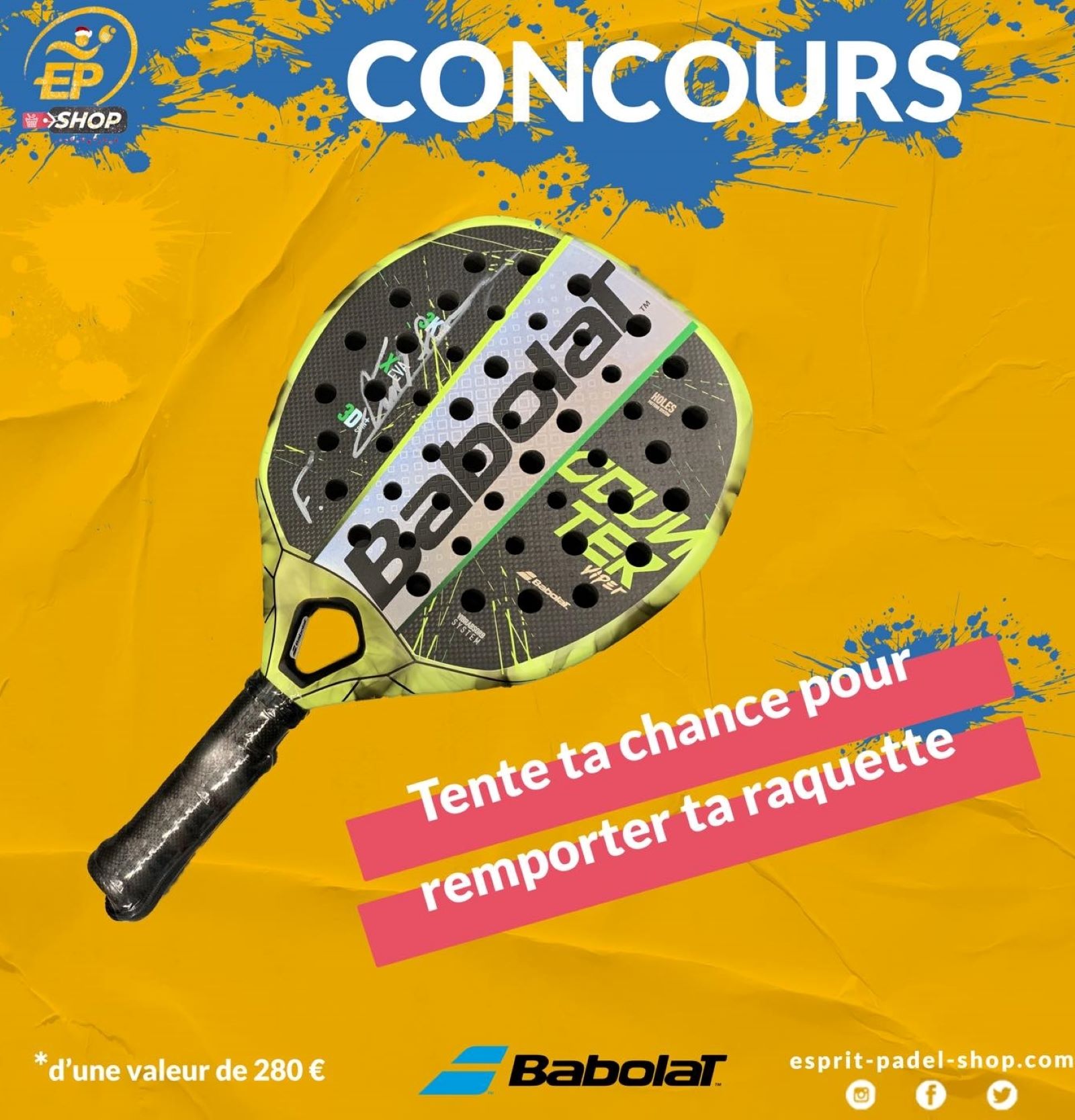 Mind Padel Shop starts the year with a contest!