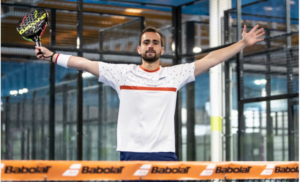 Bastien Blanqué bras écarté raquette babolat