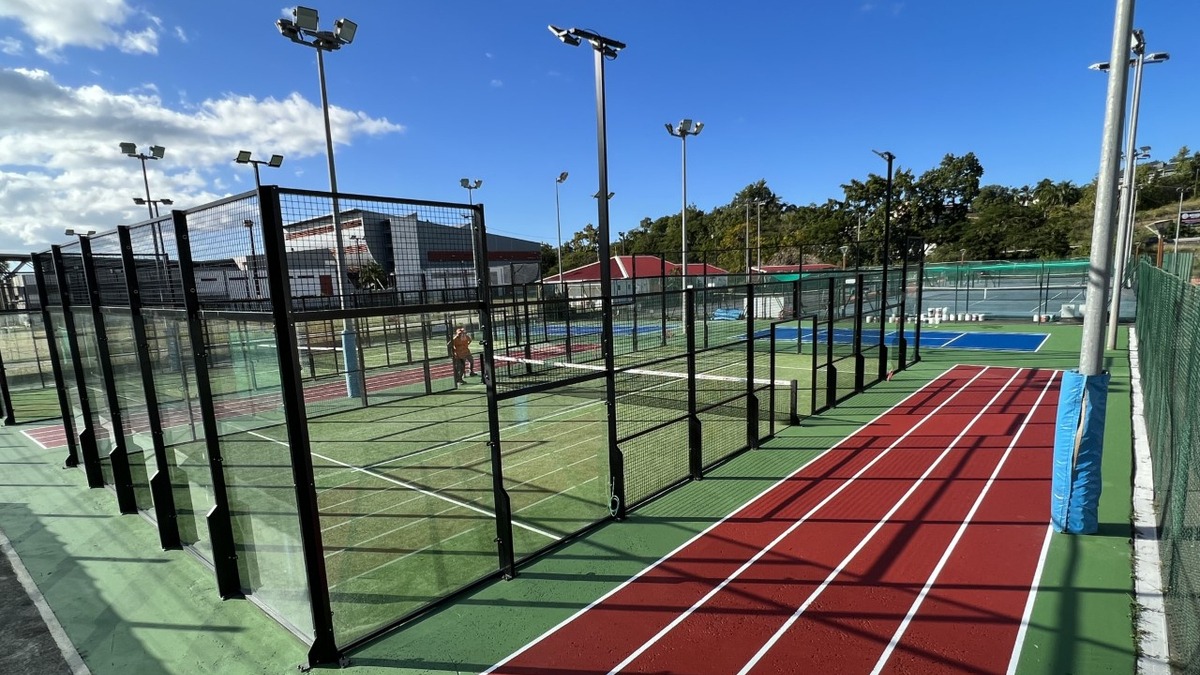 Two tracks of padel to Guadeloupe!