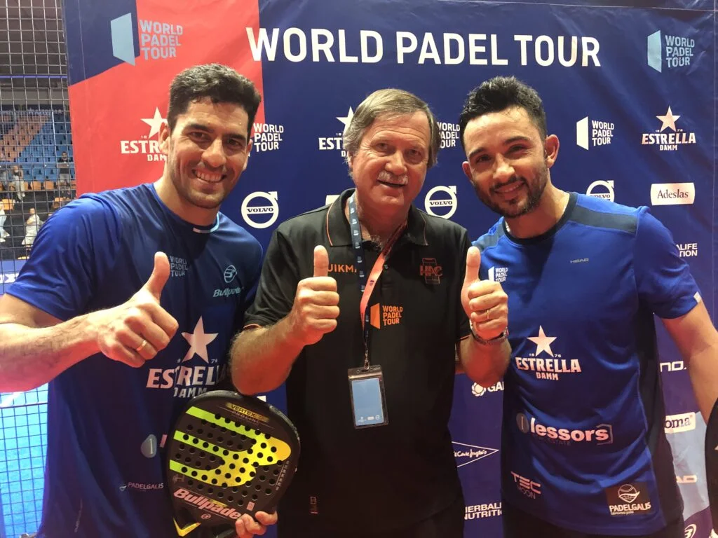 Horacio Clementi avec Maxi Sanchez et Sanyo