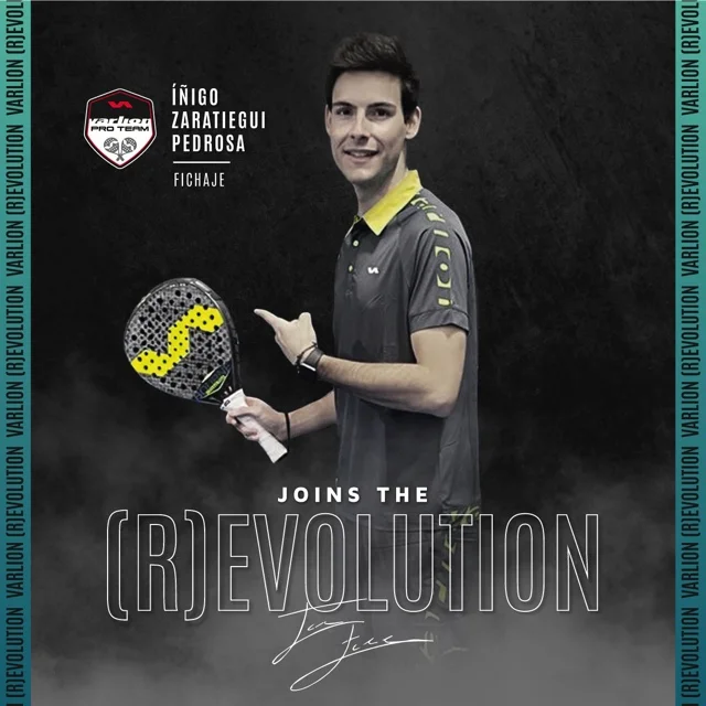 Inigo-Zaratiegui-fichaje-Varlion-2022 | Padel Magazine Inigo-Zaratiegui-fichaje-Varlion-2022
