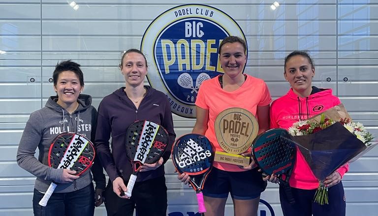 Women's P1000 Big Padel : Invernon and Soubrie are doing well