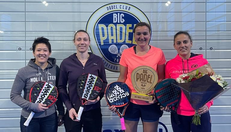 P1000 féminin Big Padel : Invernon et Soubrie s’en sortent