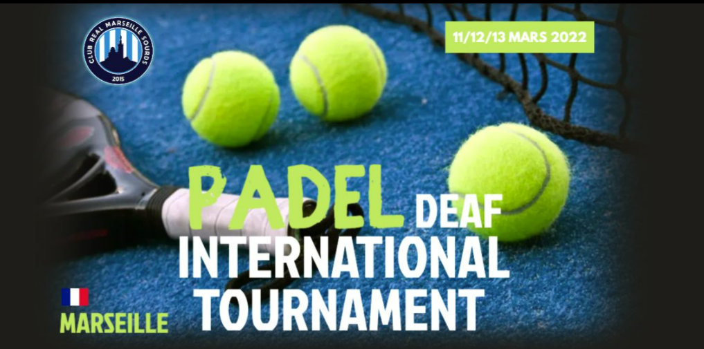 Internationaal toernooi Padel doof 2022