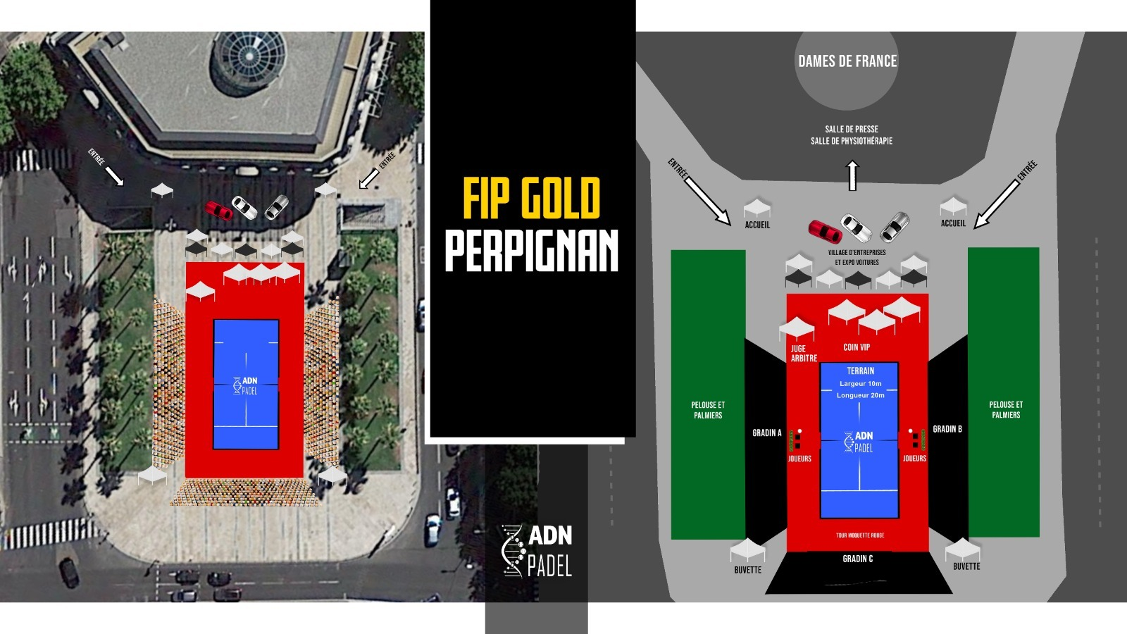fip gold perpignan map