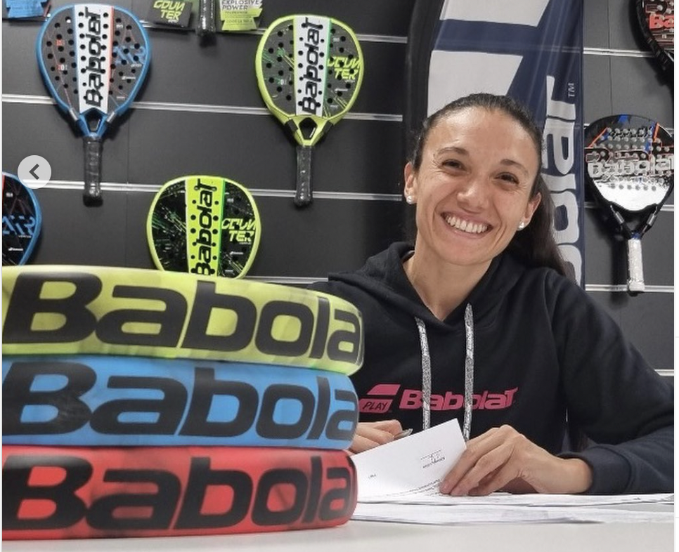 The team Babolat expands with Virginia Riera