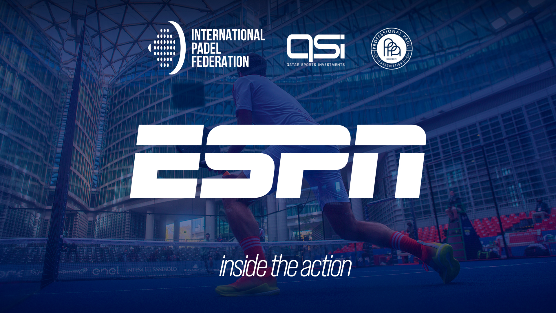 ESPN will broadcast the FIP QSI TOUR in America!