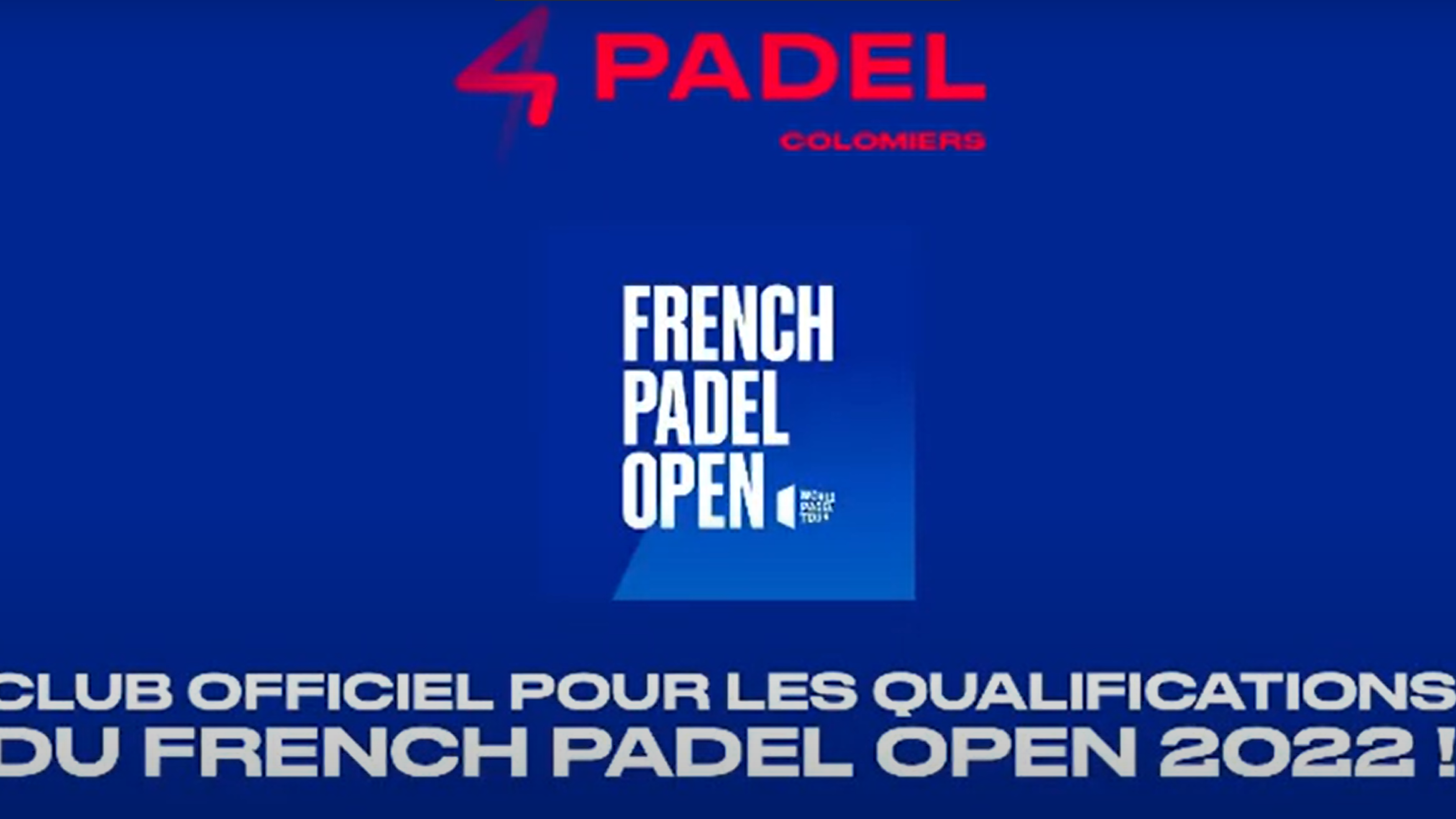 French Padel Open : 4Padel Toulouse, le club hôte