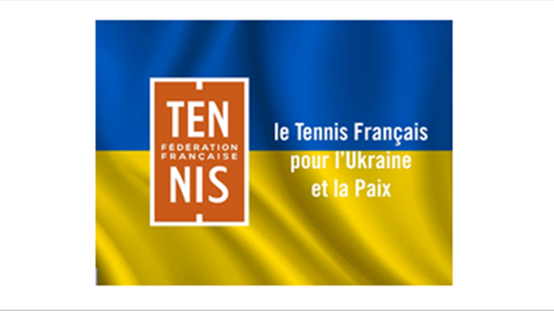 La FFT lanza la iniciativa "Tenis francés para Ucrania y la paz"