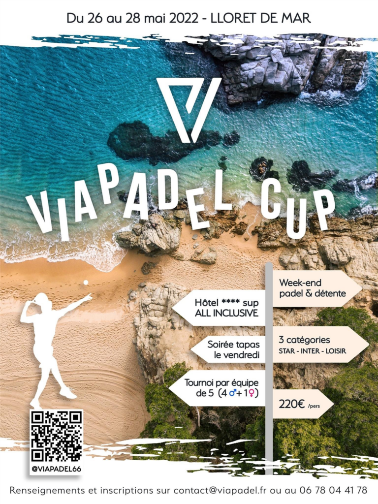 Plakat-Przez-Padel-Puchar-Lloret-Del-Mar