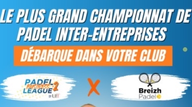 Padel Business League débarque à Breizh Padel !