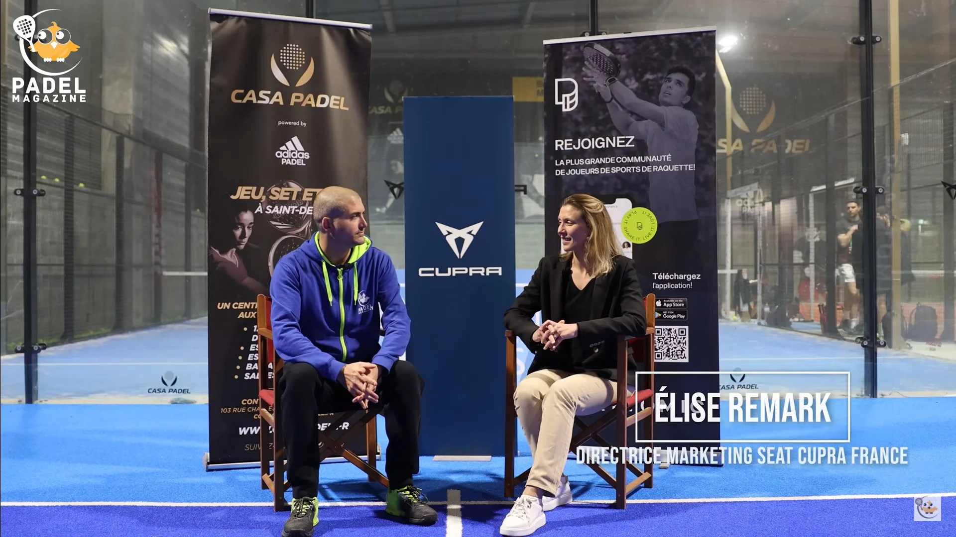 Élise remark : “11 dates pour le Cupra Padel-Point Tour ! “