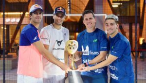 Navarro Di Nenno Galan Lebron trophée qatar major Premier padel 2022