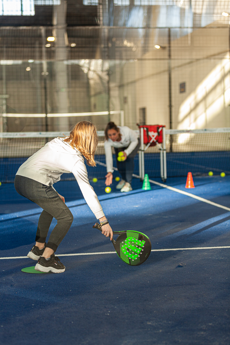 コーチング padel padel ショット