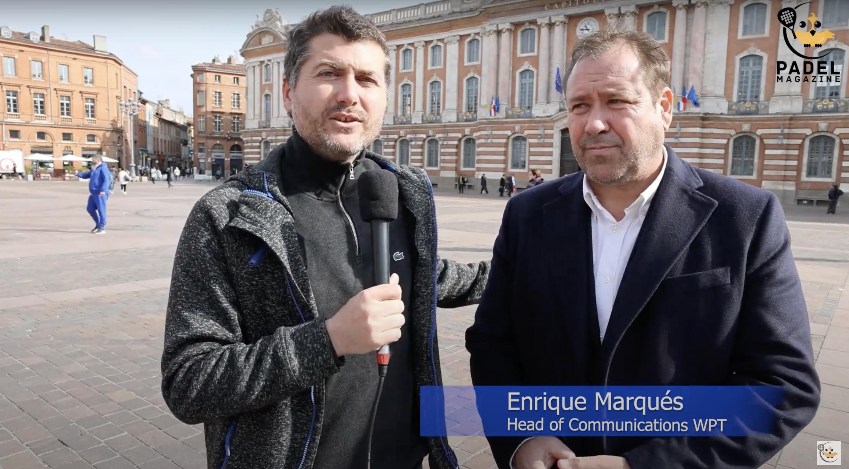 Enrique Marqués: “Um sonho jogar o Open em Toulouse”