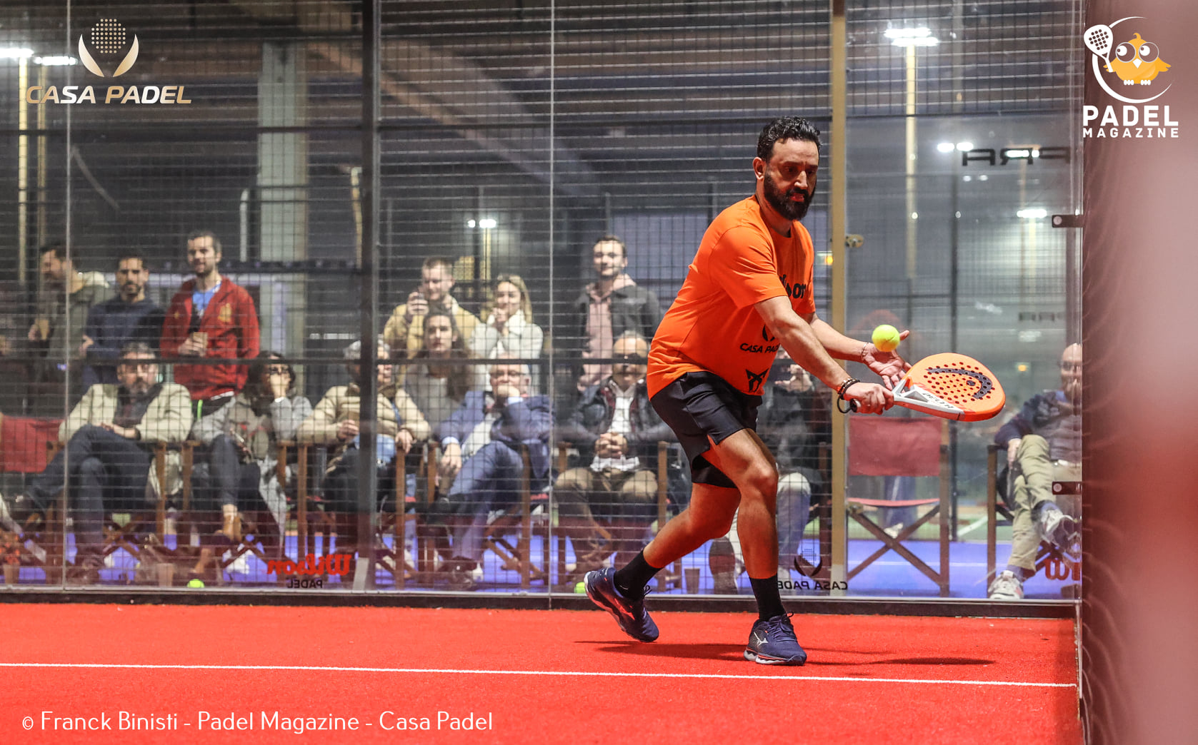 Cyril Hanouna, at the heart of a TV program on the padel !