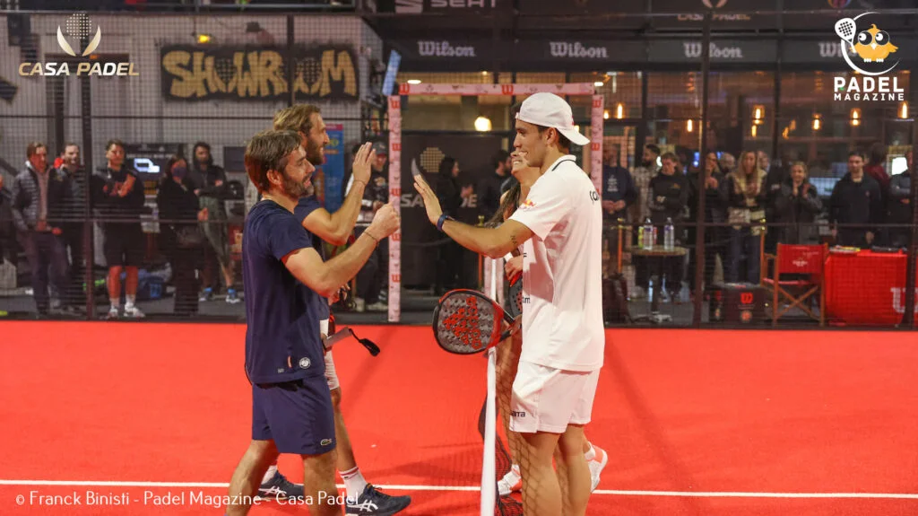 joie victoire mains galan clément casa padel | Padel Magazine joie victoire mains galan clément casa padel