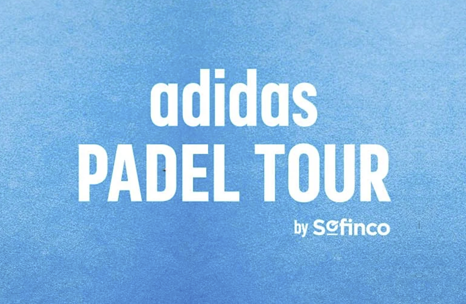 logo adidas padel tour by sofinco