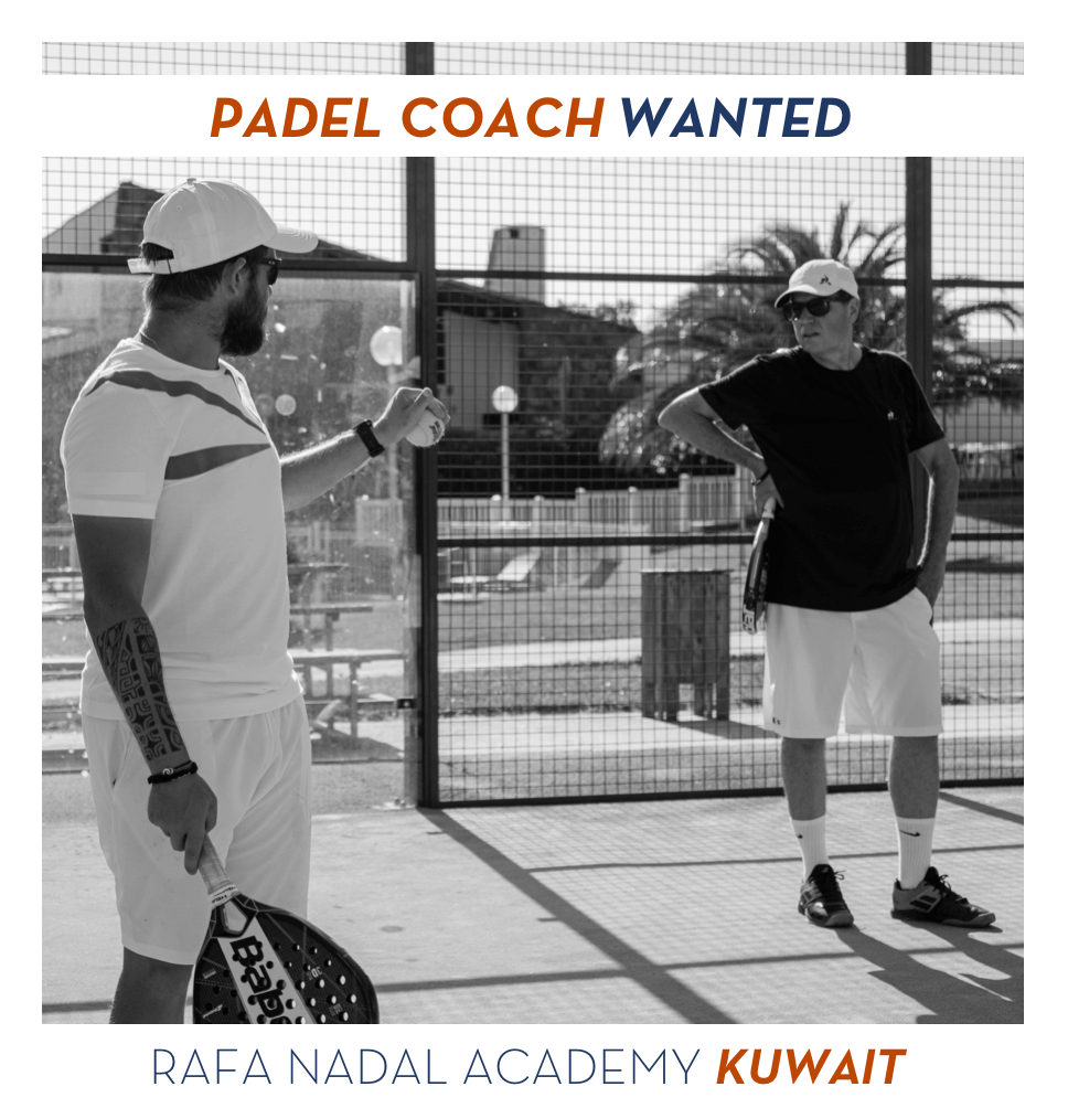 padel se busca entrenador kuwait