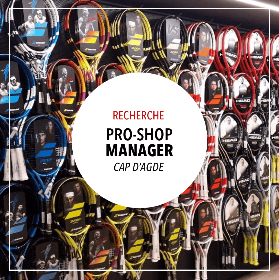 pro shopmanager agde padel