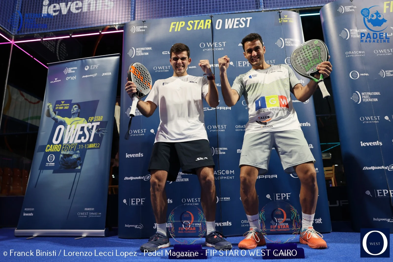 Raúl Marcos et Javier Garcia s’offrent le FIP Star Cairo