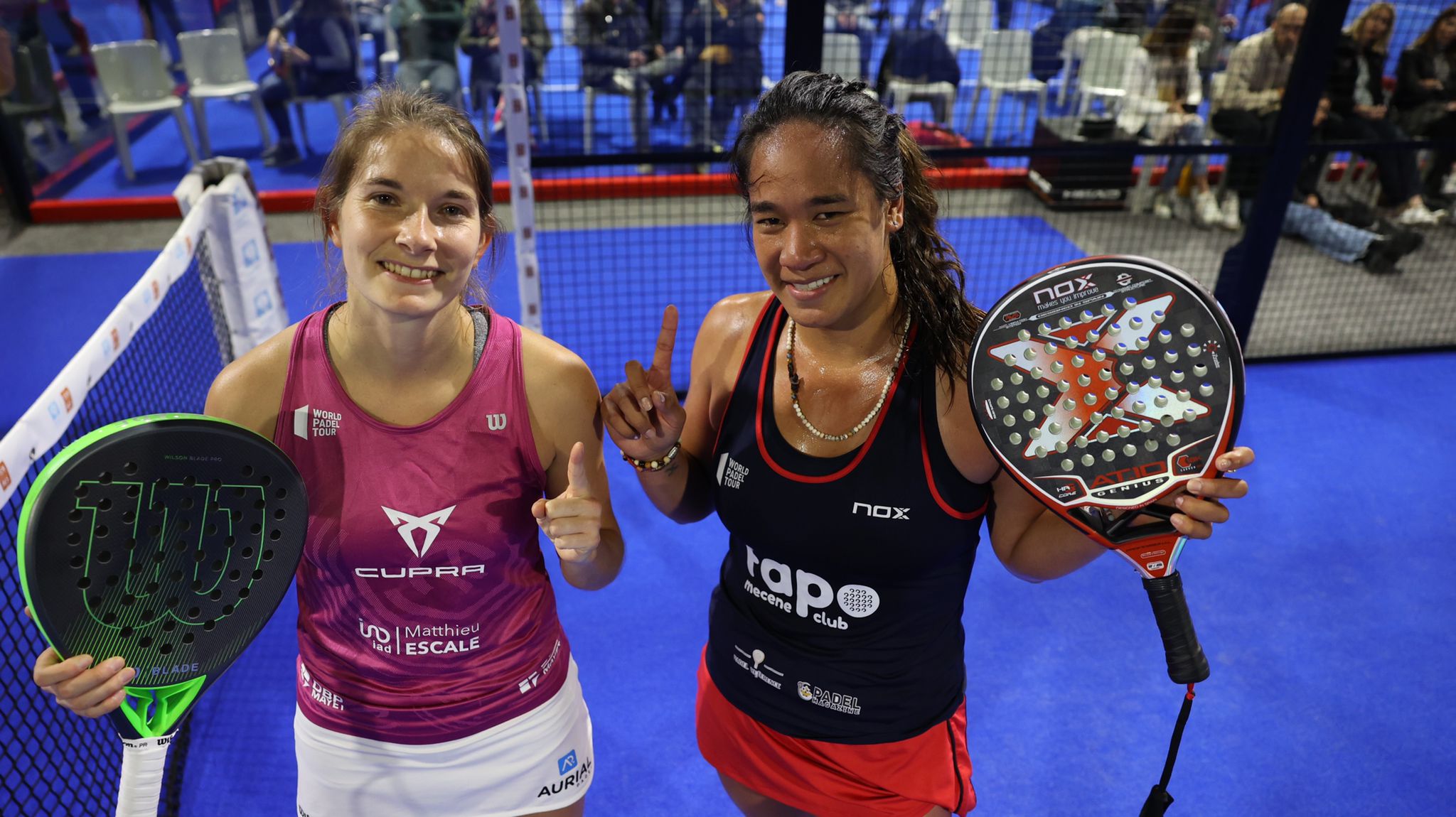 P2000 PH: the title for Alix Collombon and Léa Godallier!