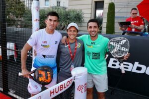 Barrera et Britos quarts de finale APT Monaco 2022