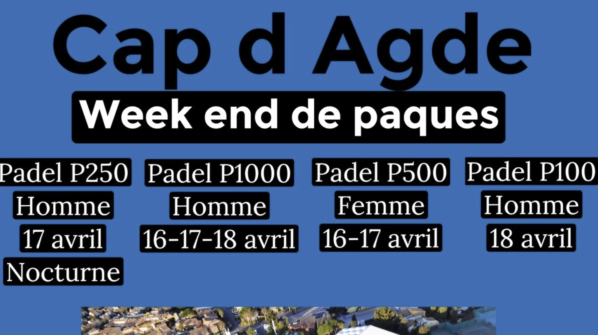 LIVE – Follow the Cap d'Agde P1000 Open