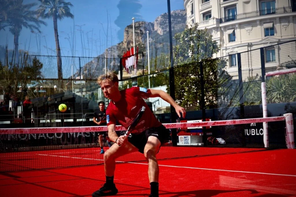 Danie Windahl Court central APT MONACO 2022 | Padel Magazine Danie Windahl Court central APT MONACO 2022