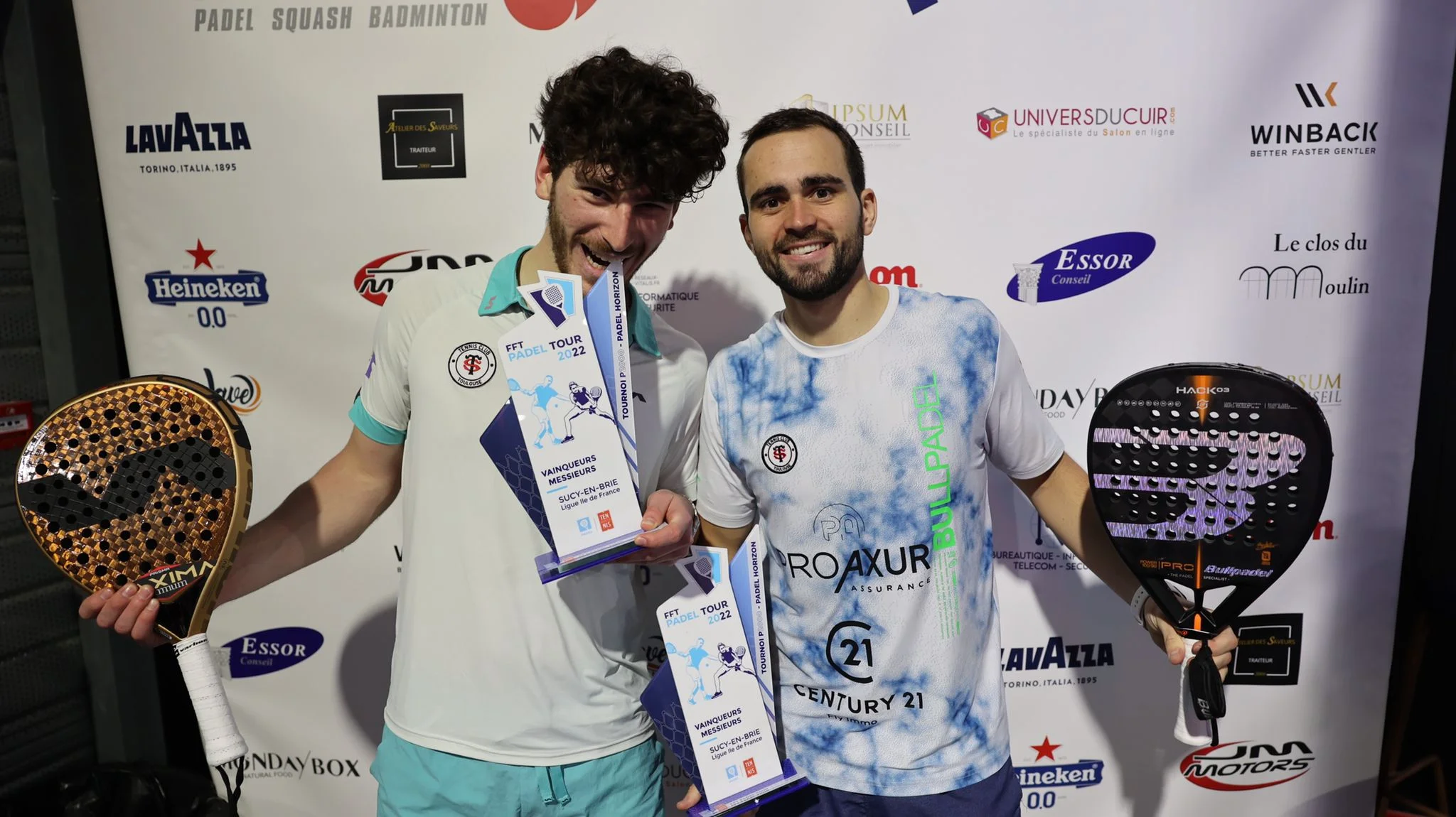 Leygue Blanqué trophée P2000 Padel Horizon 2022