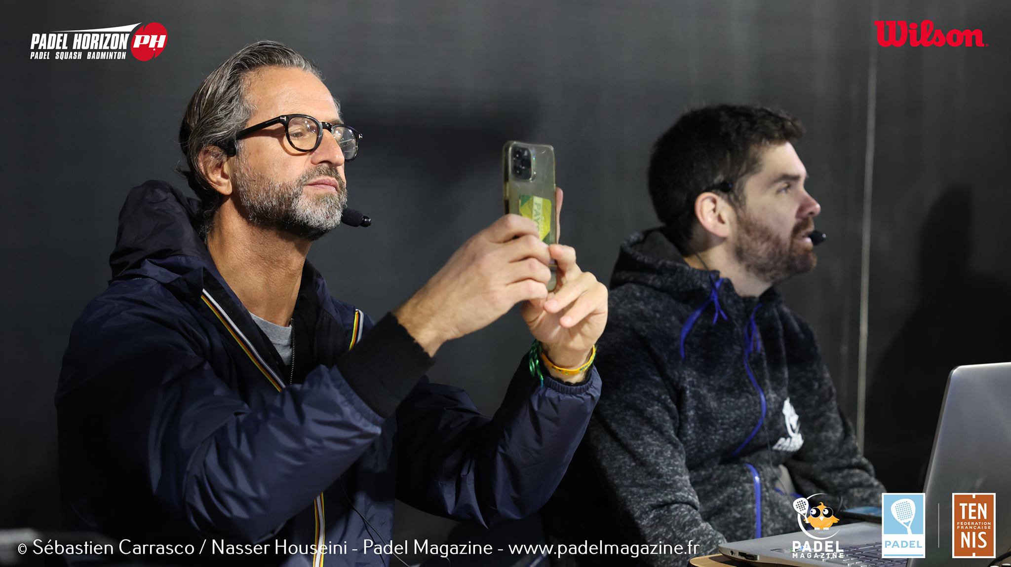 Nicolas pernikoff padel Hanouna