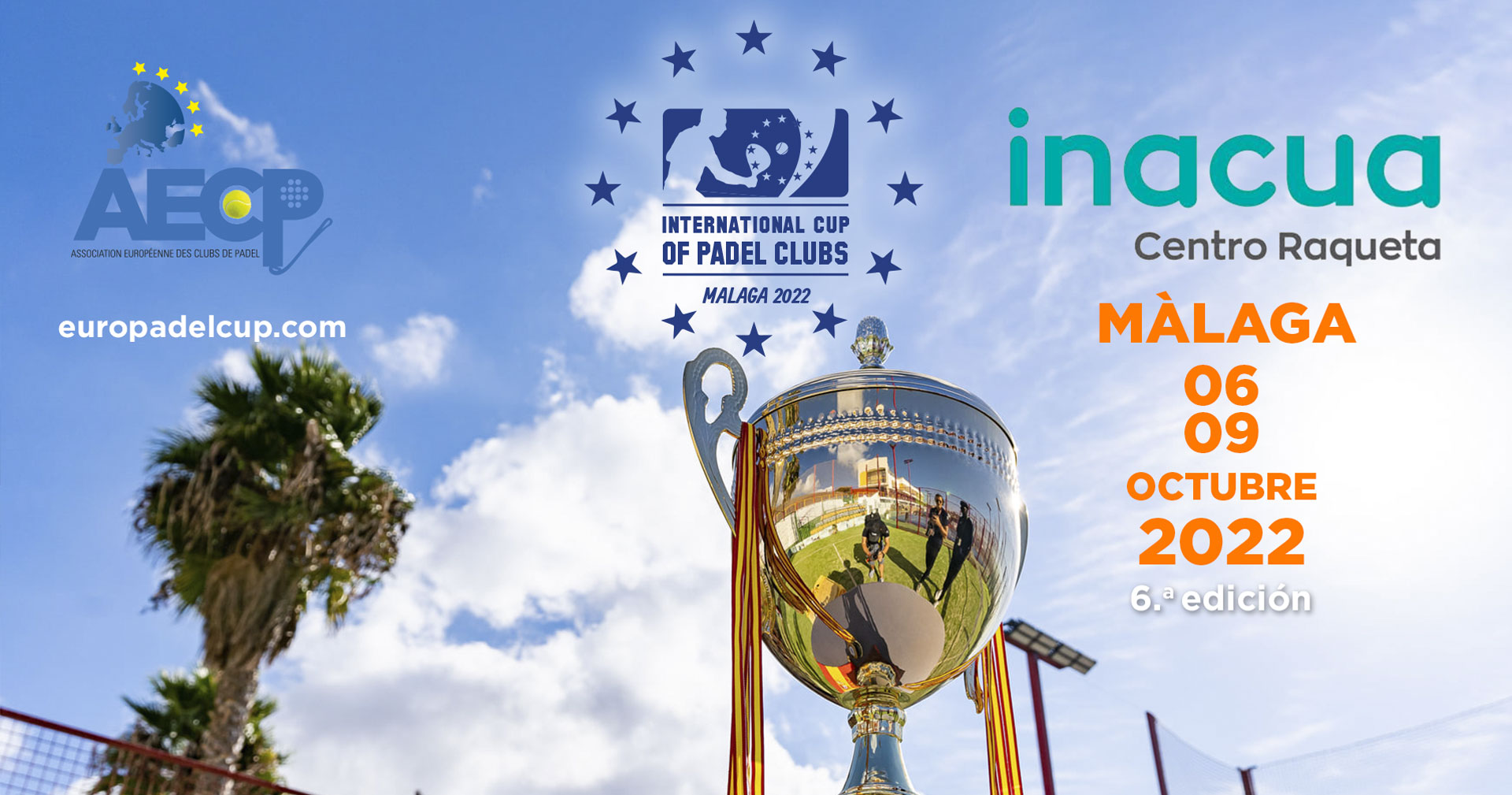 A EFCA lança a Taça Internacional de Clubes de Padel