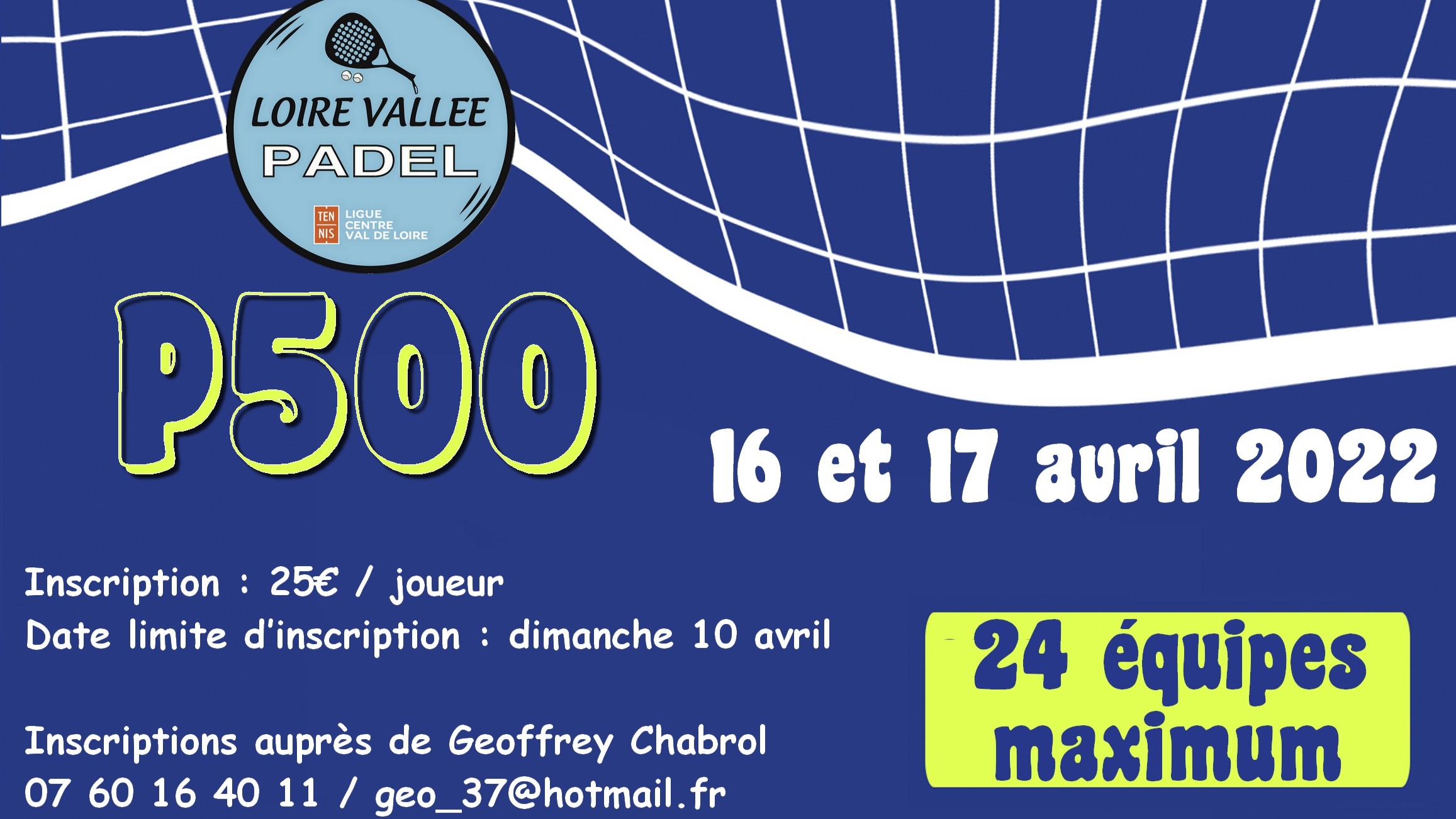 LIVE – Open Loire Valley P500 2022