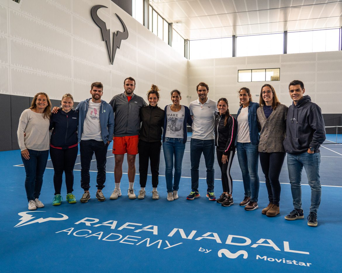 Rafa Nadal receives the World Padel Tour