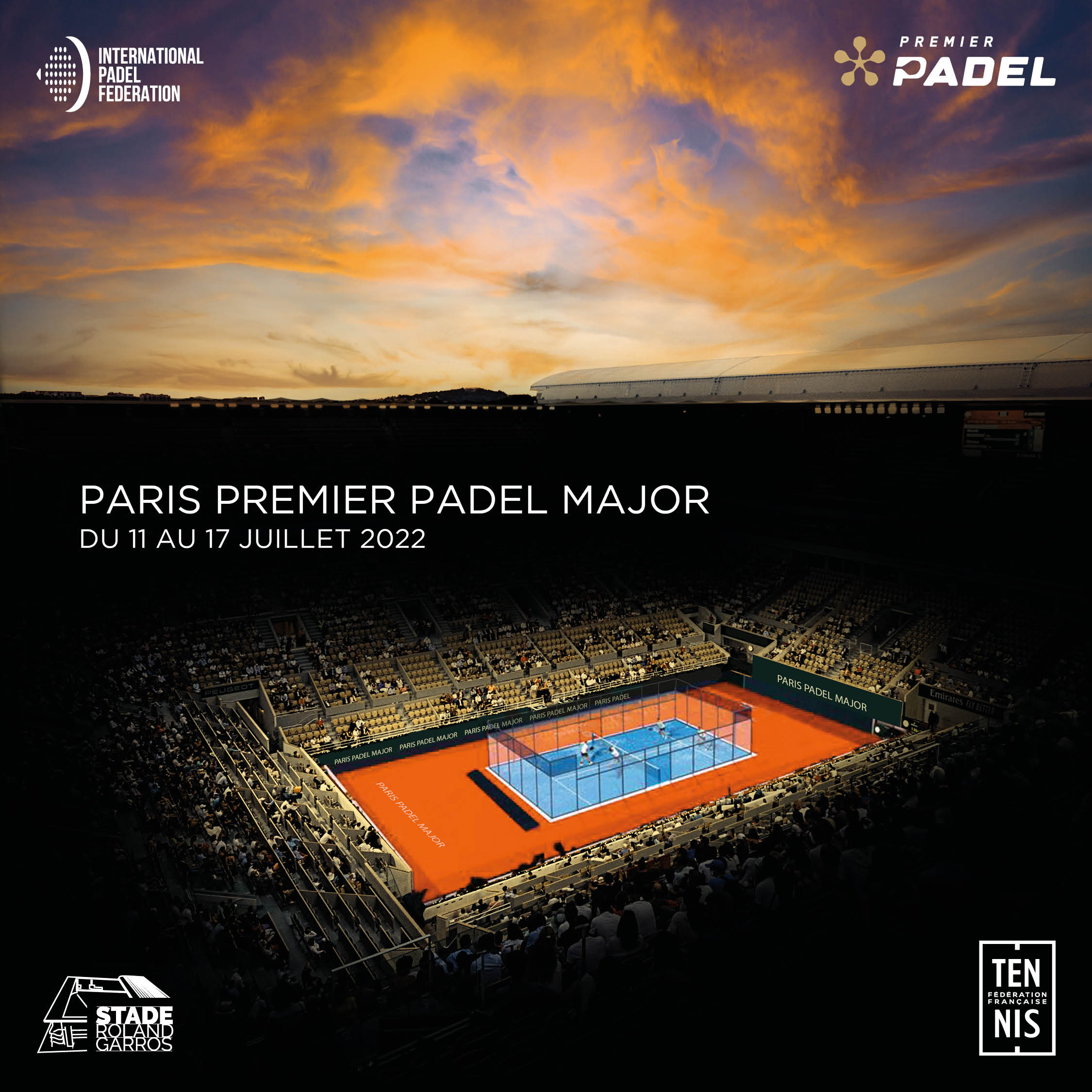 premier padel FFT Roland Garros