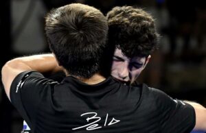 Bela Coello embrassade premier padel italy major 2022