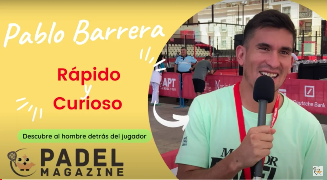 Pablo Barrera: Rápido y Curioso