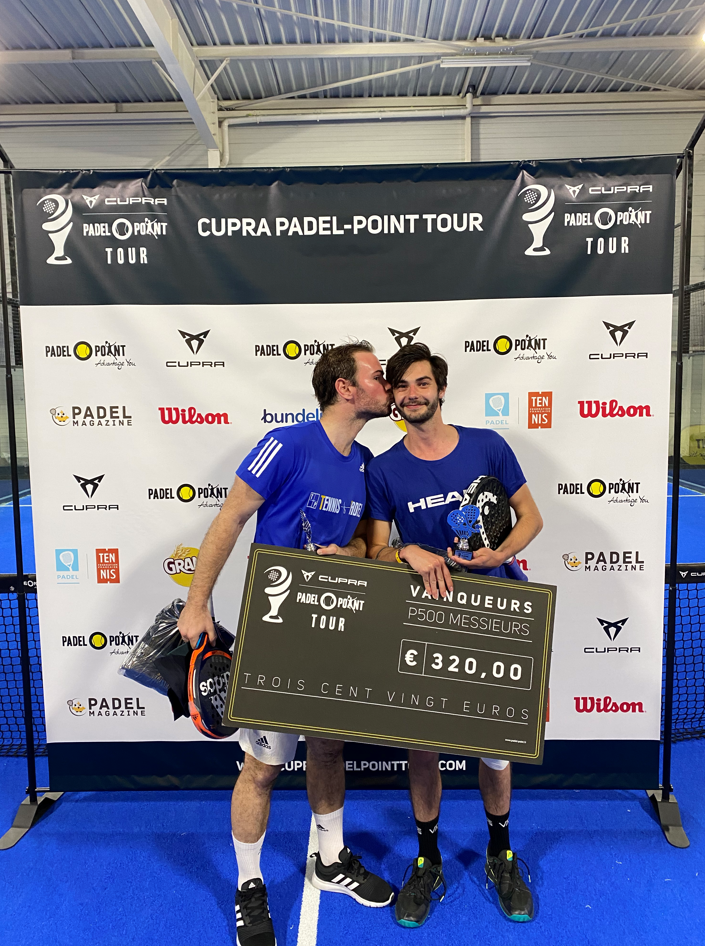 Jean Dumartin Baptiste Moura Cupra Padel Wycieczka po Tuluzie 2022