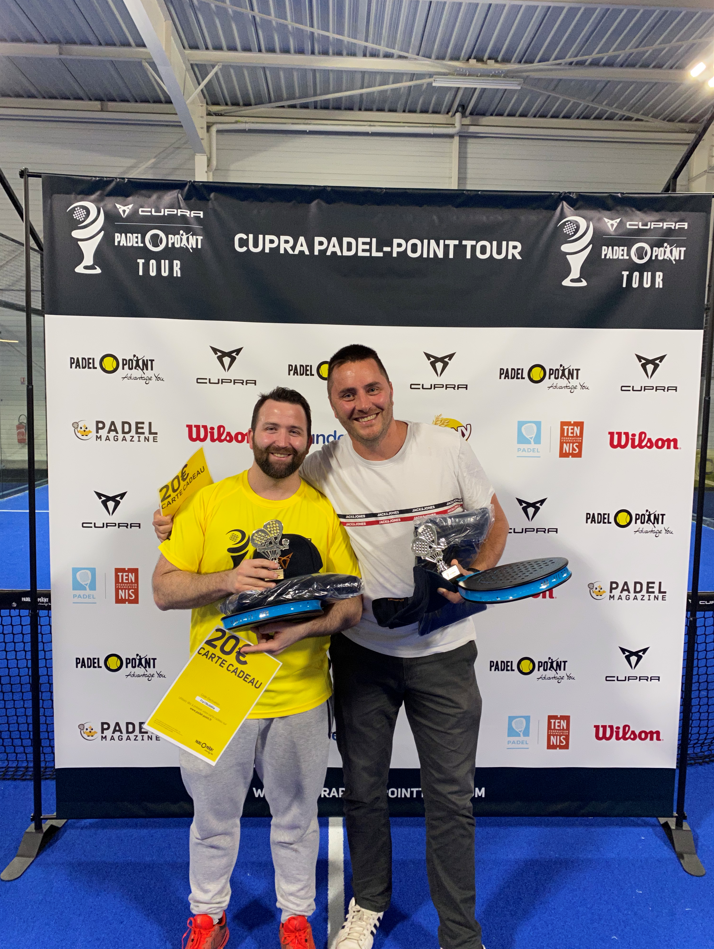 ジョーダンベビオジョナサンレリドンP100キュプラ Padel Point Tour トゥールーズ2022