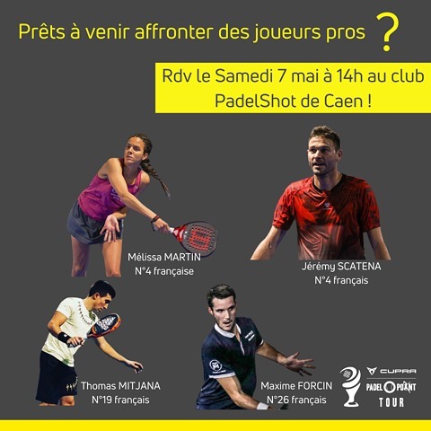 Cupra-Padel-Point-Caen-Poster-Ausstellung