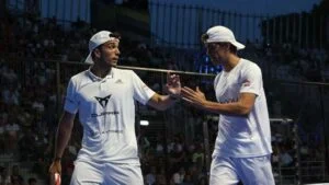 Lebron Galan demi finale Premier padel italy major 2022