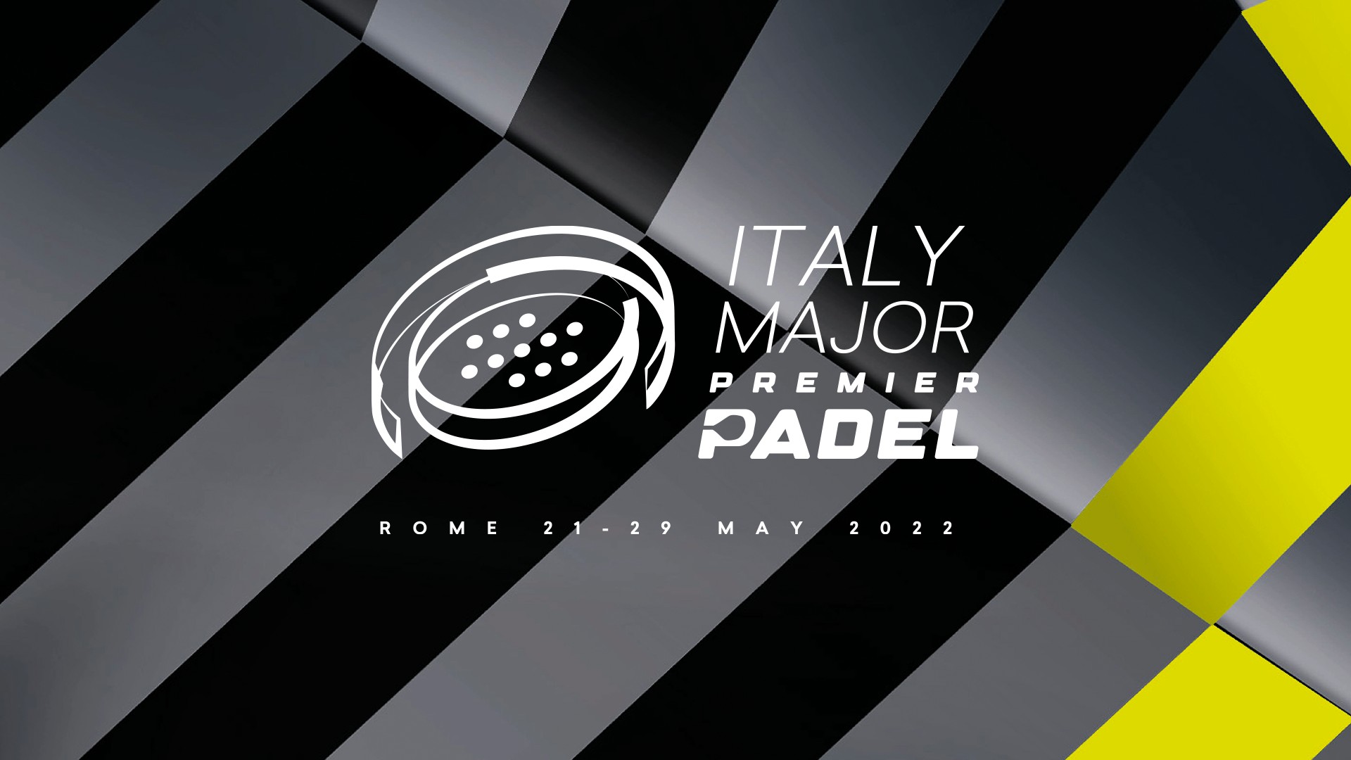 italiensk major premier padel logo