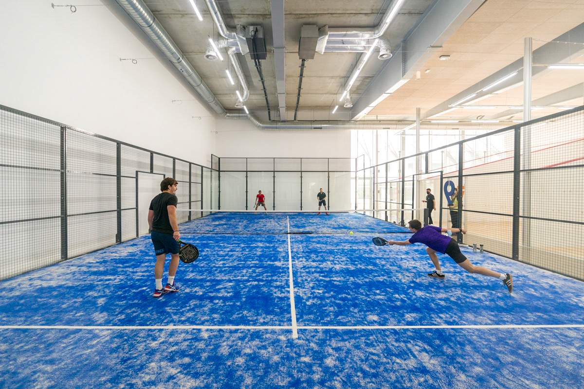 The first 2 fields of padel in Paris !