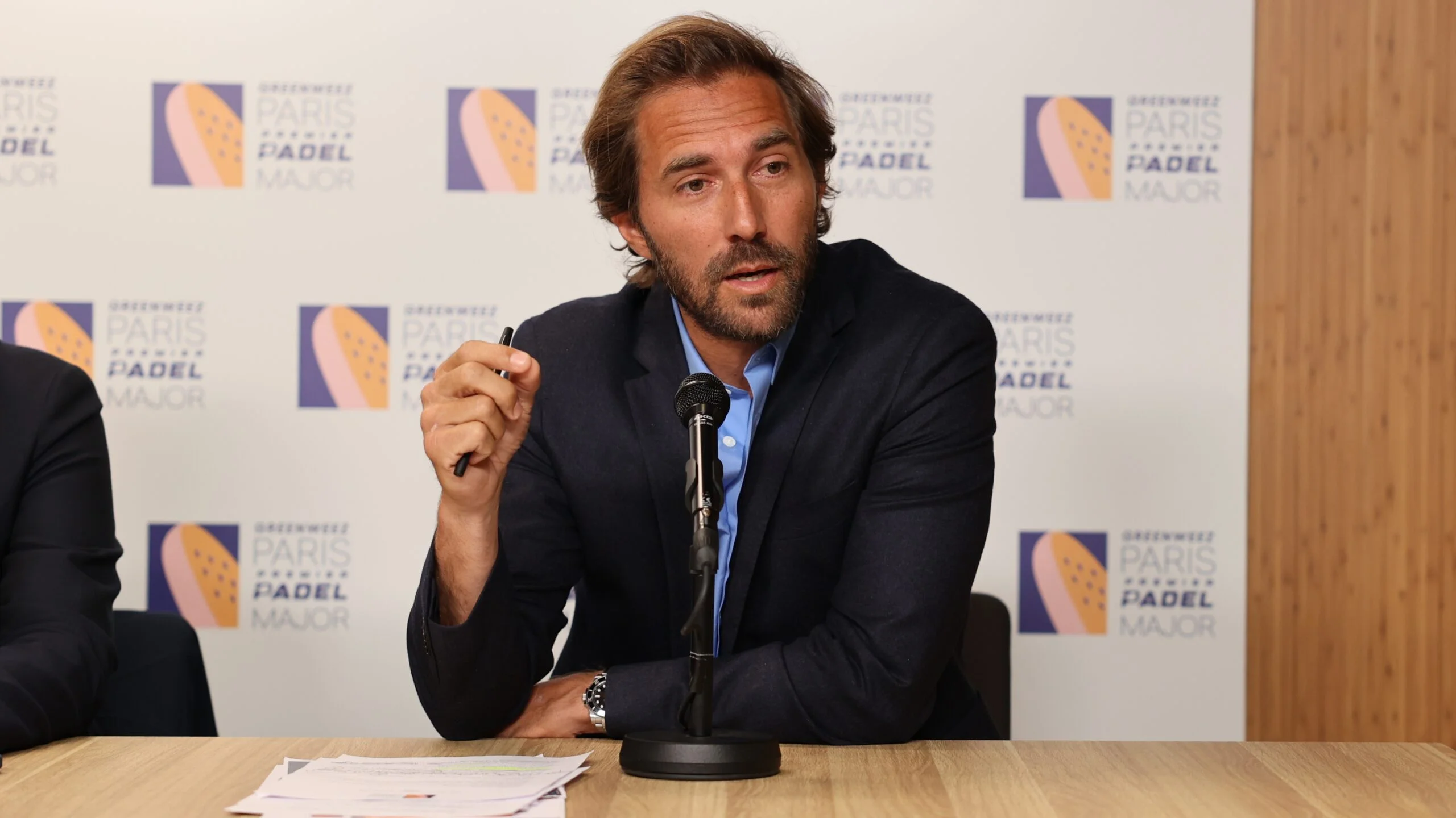 Arnaud Di Pasquale : directeur du Greenweez Paris Premier Padel Major