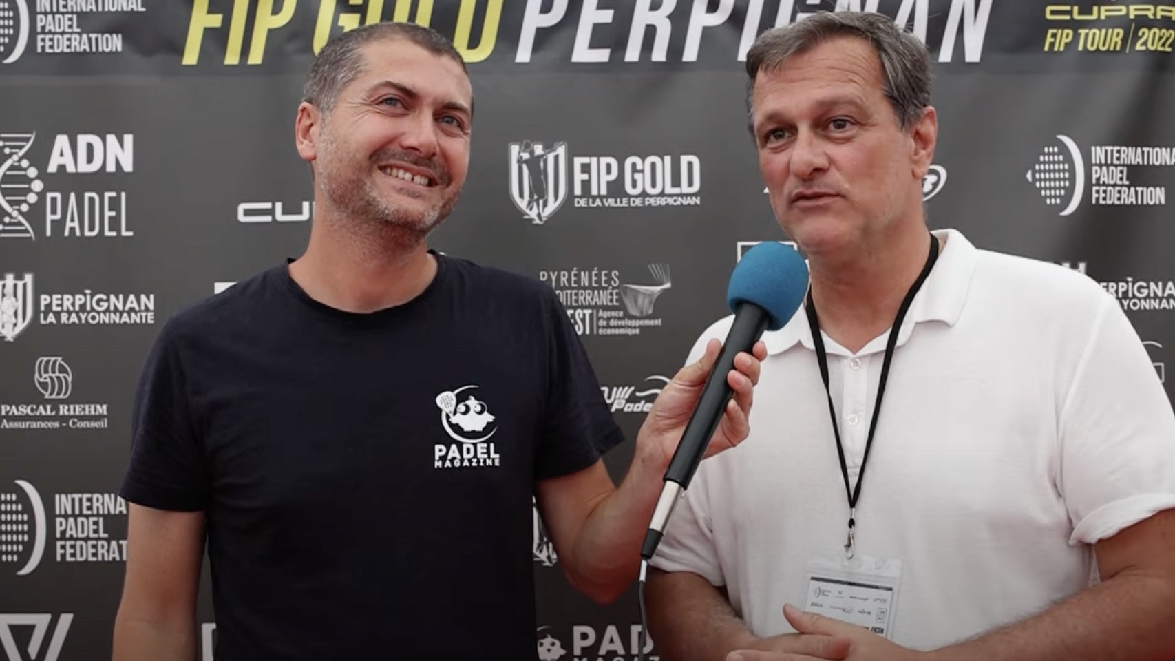 Louis Aliot: “Le FIP Gold de Perpignan est une fête”