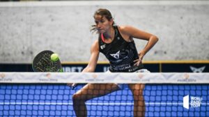 Alix Collombon volée de coup droit WPT Vienna Open 2022