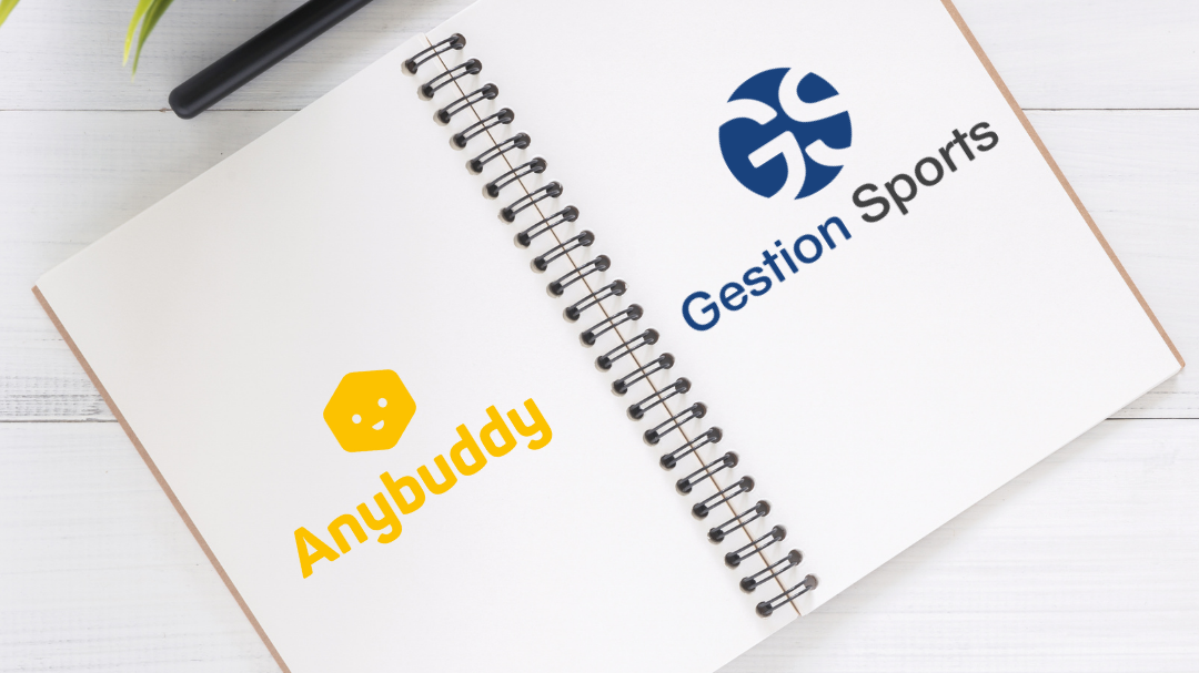 Gestion SportsとAnybuddy：ユニークなパートナーシップ！